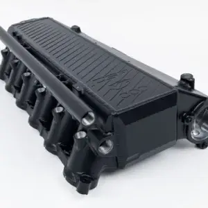 CSF Gen 1 Charge-Air-Cooler Manifold – Black Finish for BMW B58 Engine | Performance Cooling Upgrade